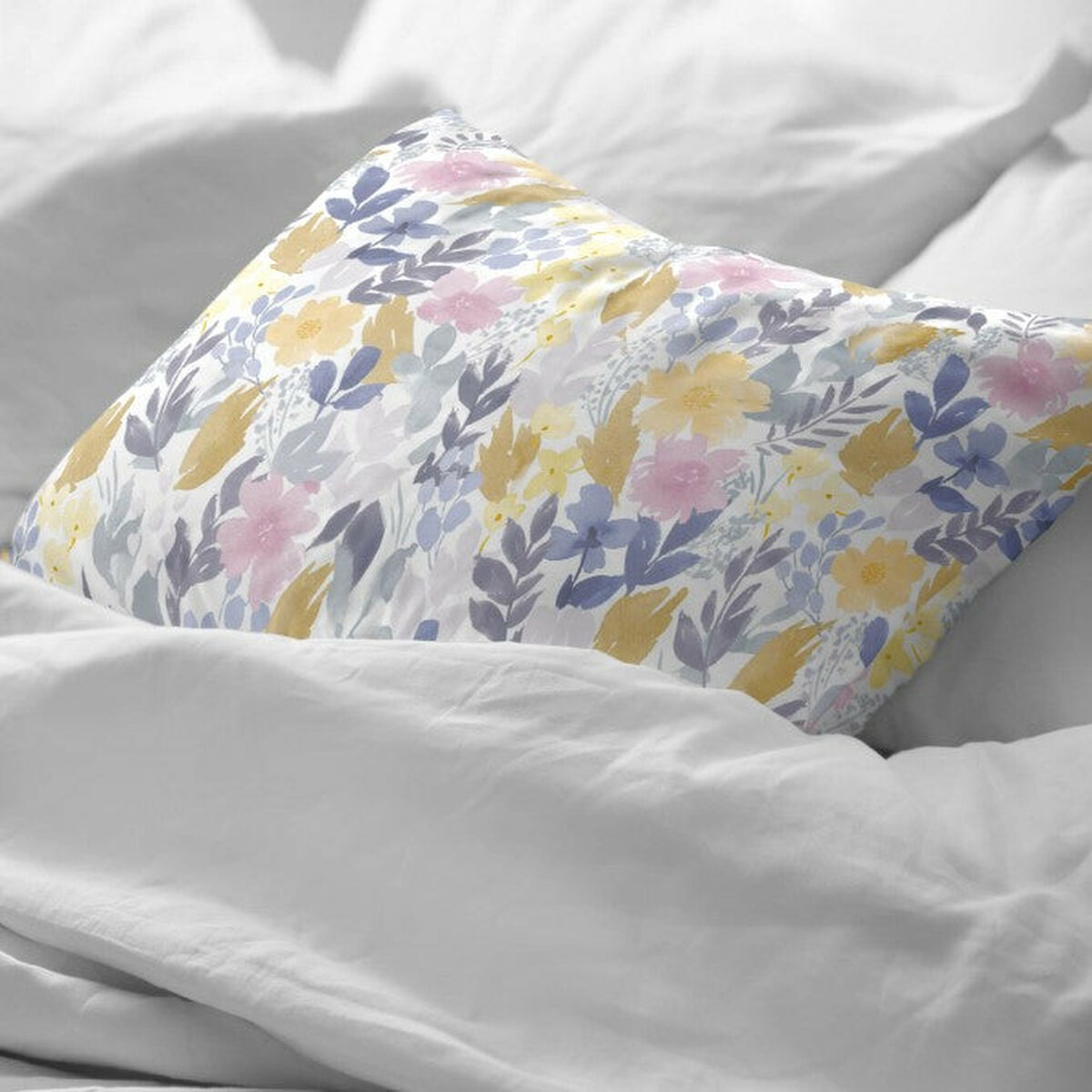 Örngott Decolores Gisborne Multicolour 175 Trådar 45 x 125 cm Bomull - 2