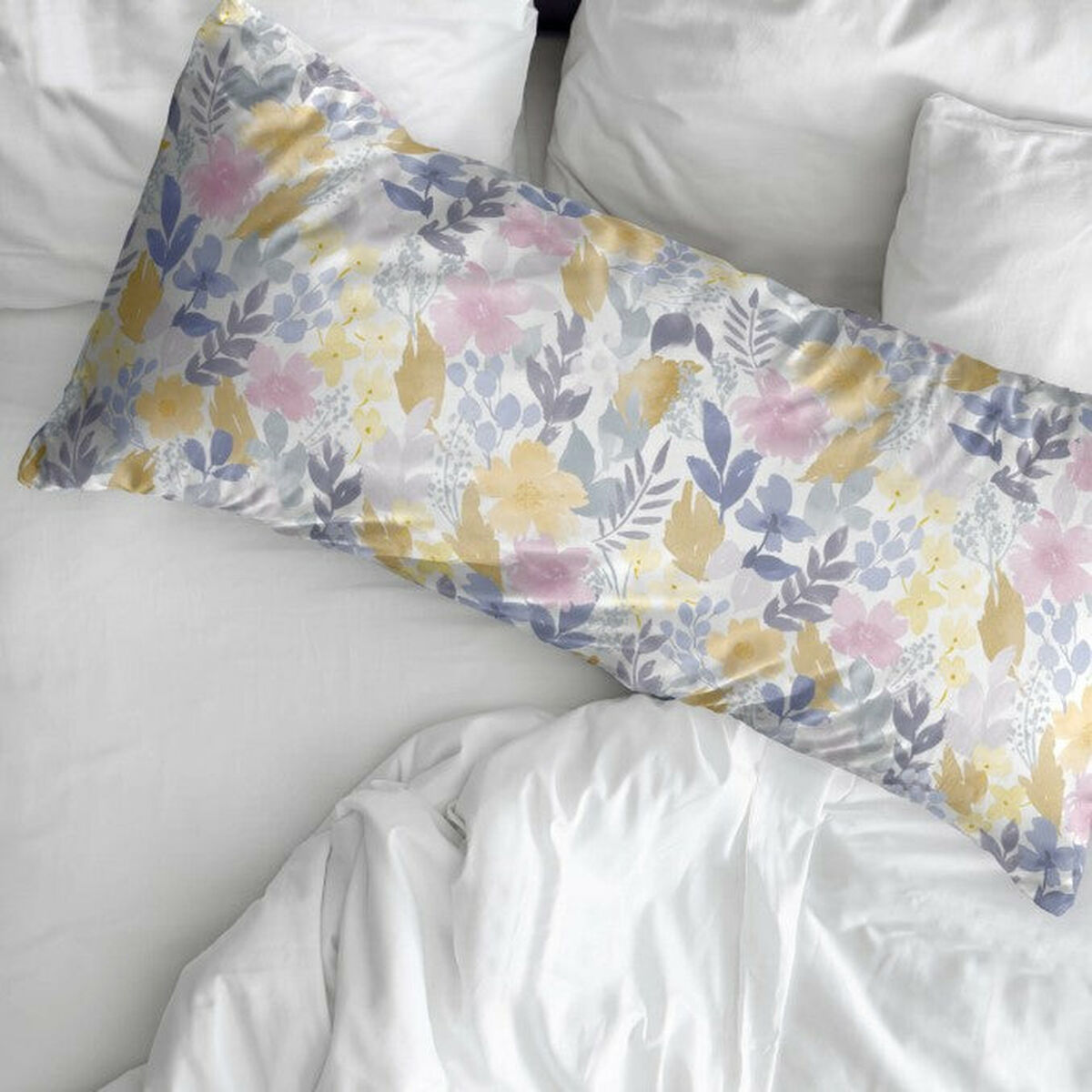 Örngott Decolores Gisborne Multicolour 175 Trådar 45 x 125 cm Bomull - 4