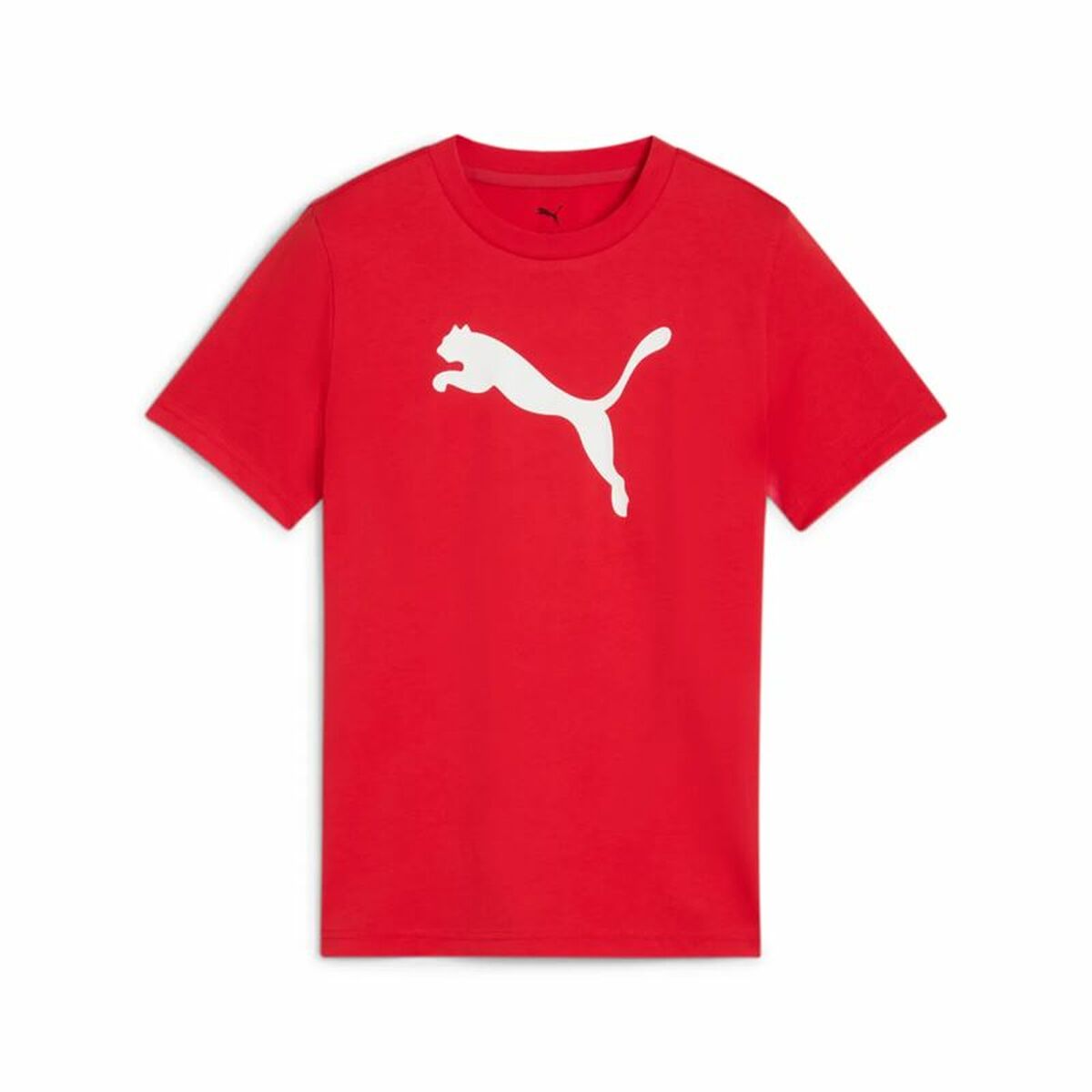 Barn T-shirt med kortärm Puma Essentials Cat Röd