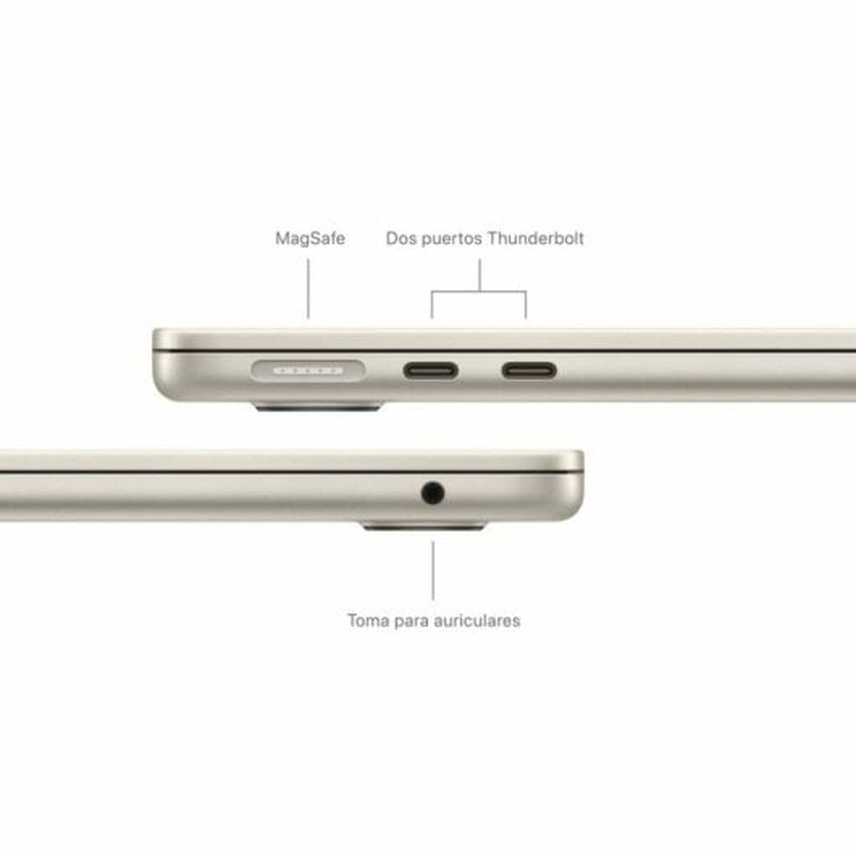 Bärbar dator Apple MC8P4Y/A M3 512 GB SSD - 7