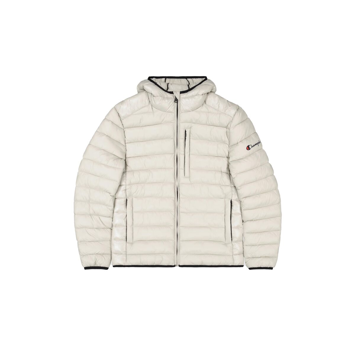 Träningsjacka Herr Champion Hooded Beige - 4