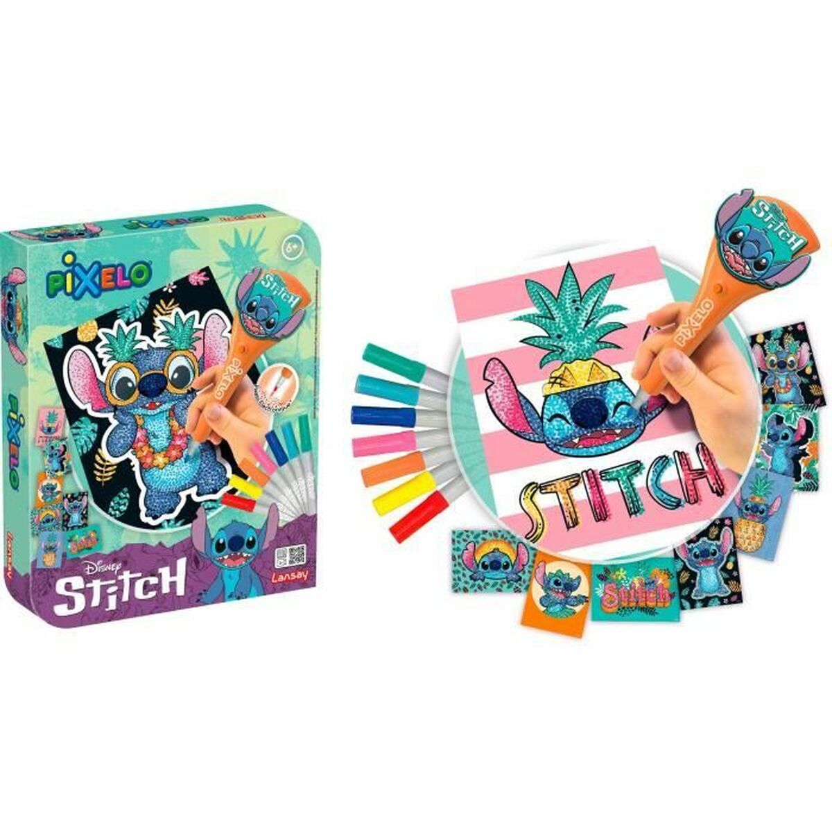 Skrivset Lansay Pixelo Stitch 8 Delar - 3