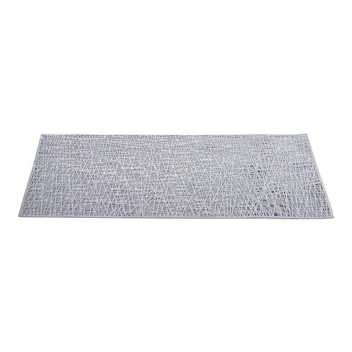 Bordsunderlägg Kinvara Silvrig Plast 45 x 0,01 x 30 cm - 3