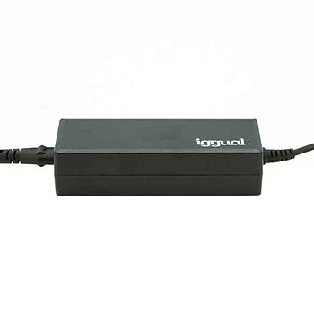 Laptopladdare iggual IGG316986 90 W Svart