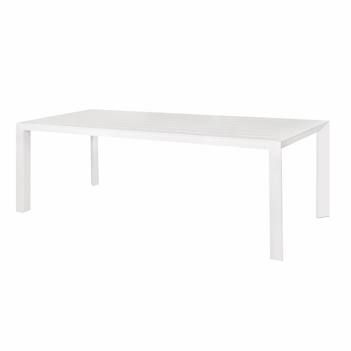 Matsalsbord Io Vit Aluminium 240 x 100 x 75 cm