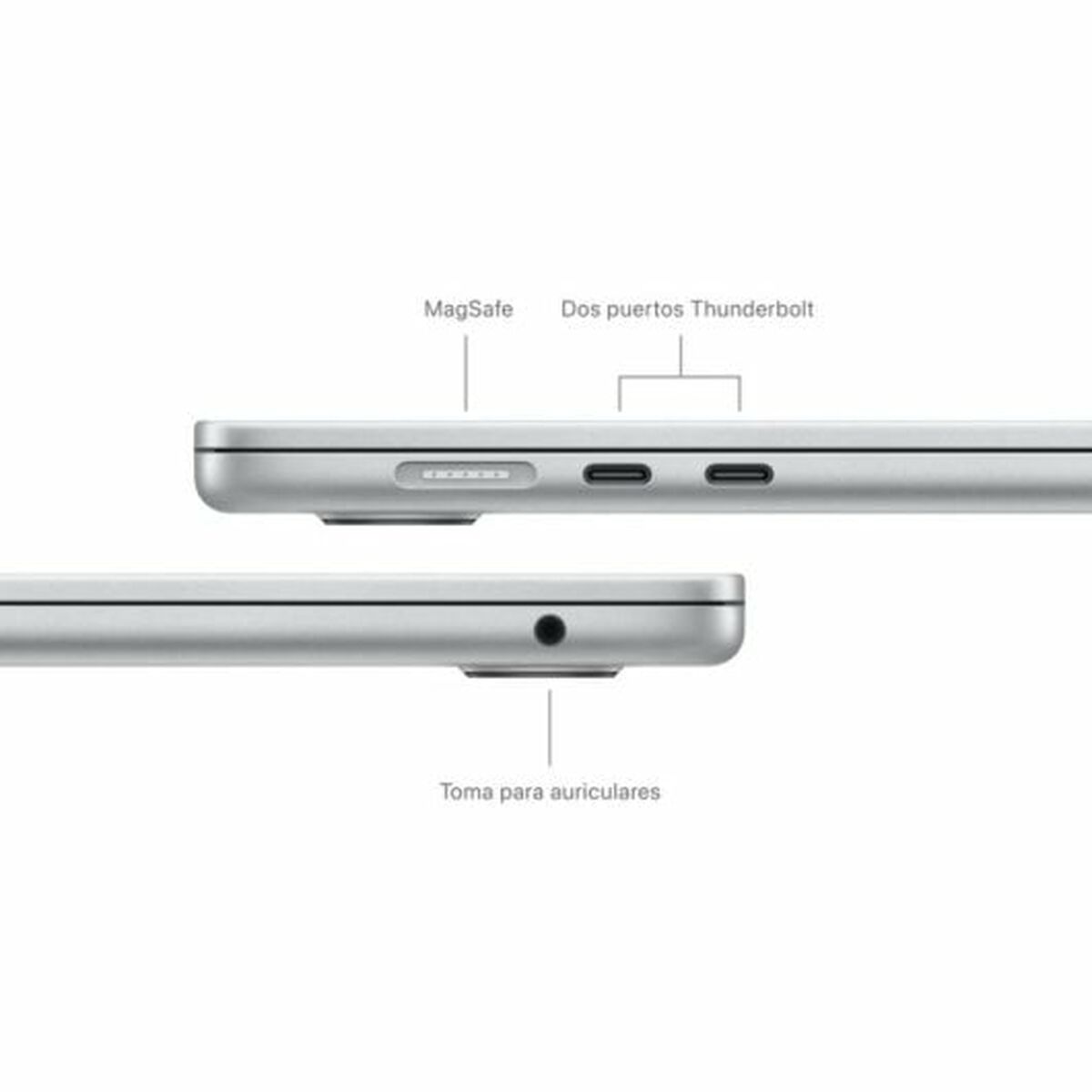 Bärbar dator Apple MC9E4Y/A M3 16 GB RAM 256 GB SSD 15,3" - 7