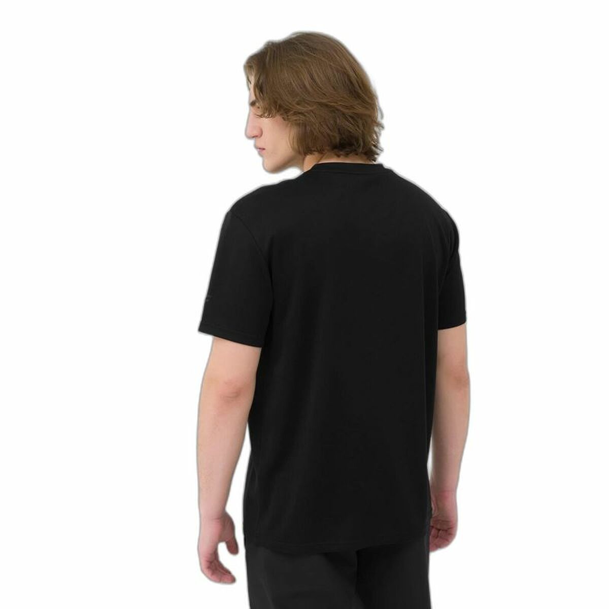 T-shirt med kortärm Herr 4F Fnk M200 Svart - 4