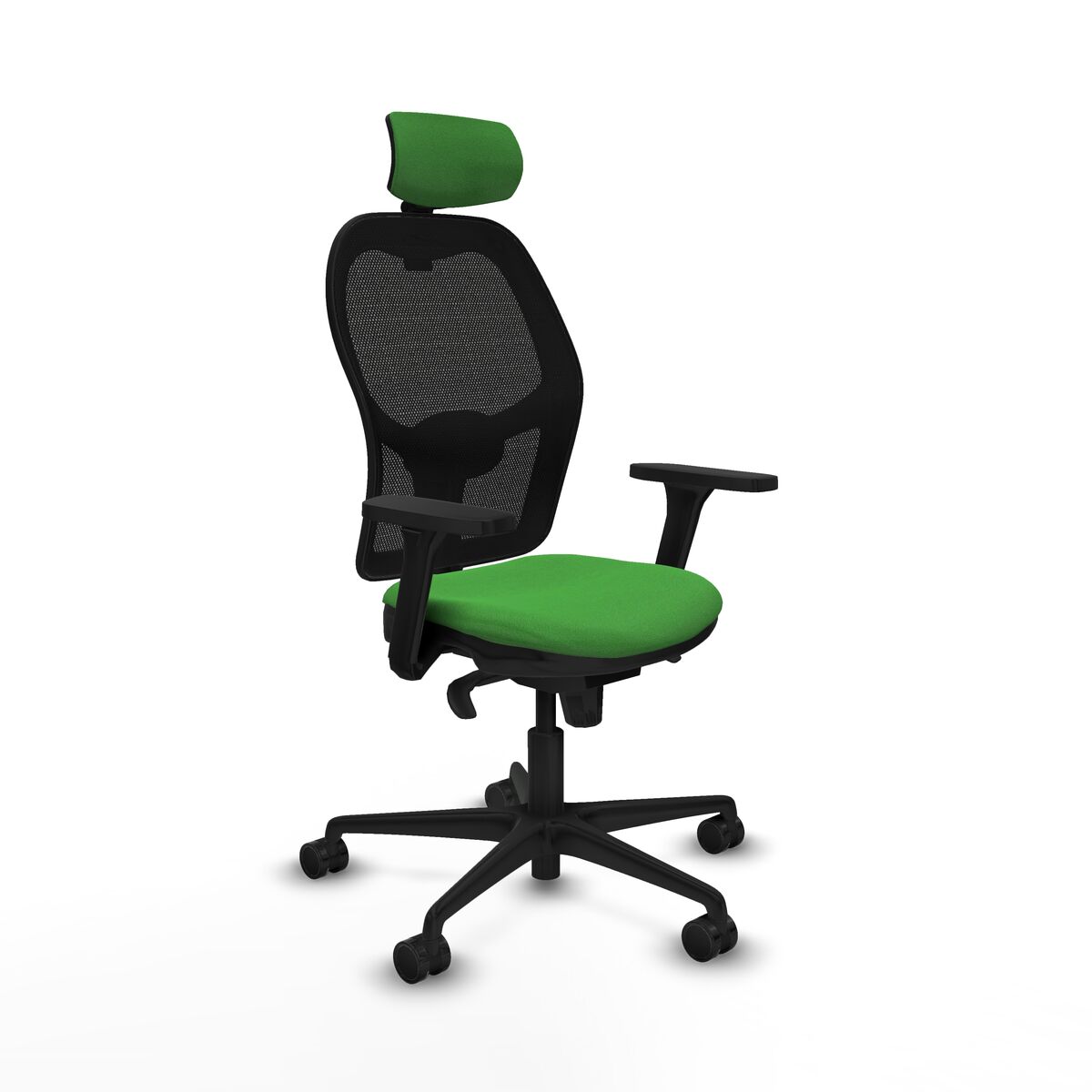 Kontorsstol med nackstöd Jorquera Piqueras y Crespo 3D036N2 Grön