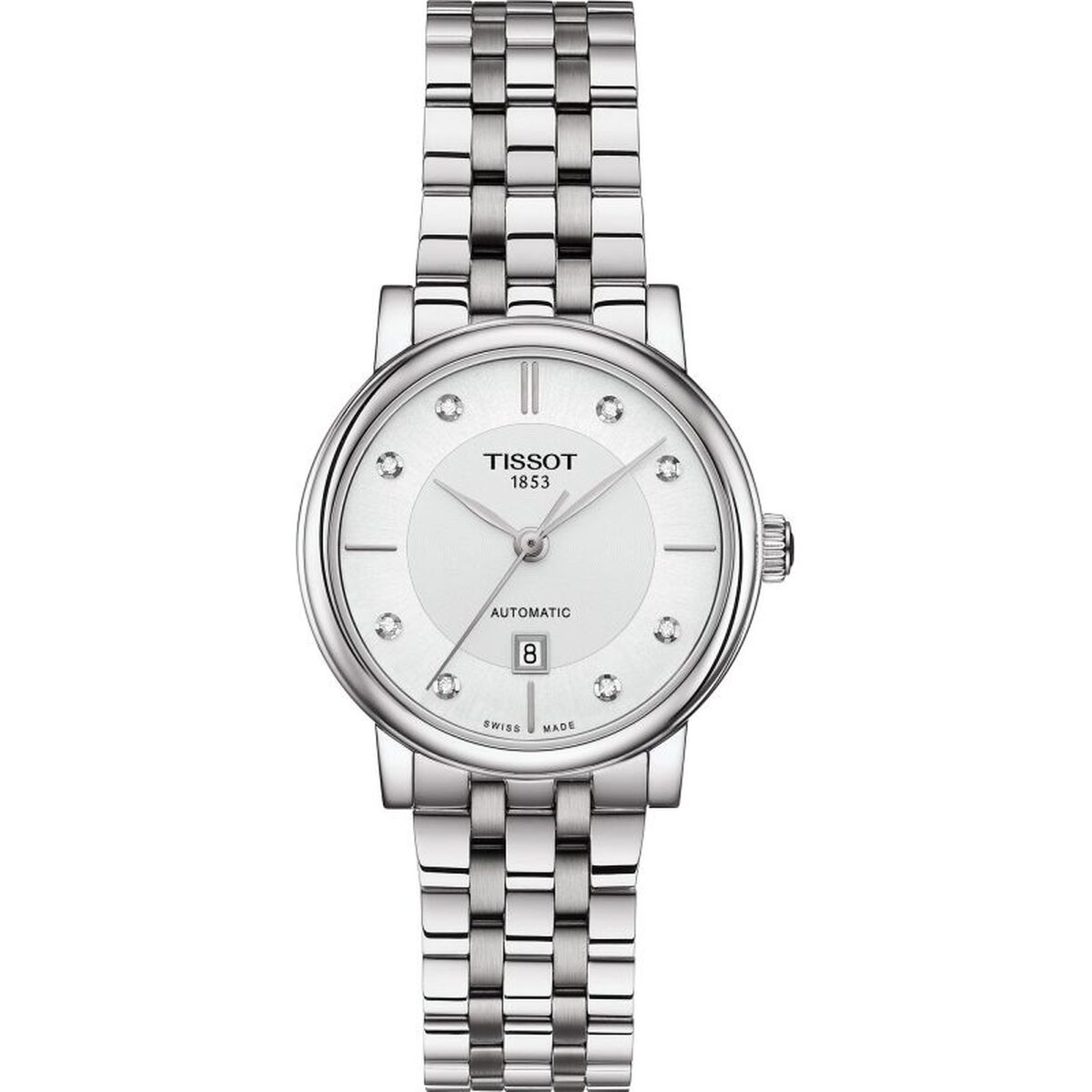 Damklocka Tissot CARSON AUTOMATIC W-DIAMONDS (Ø 30 mm)