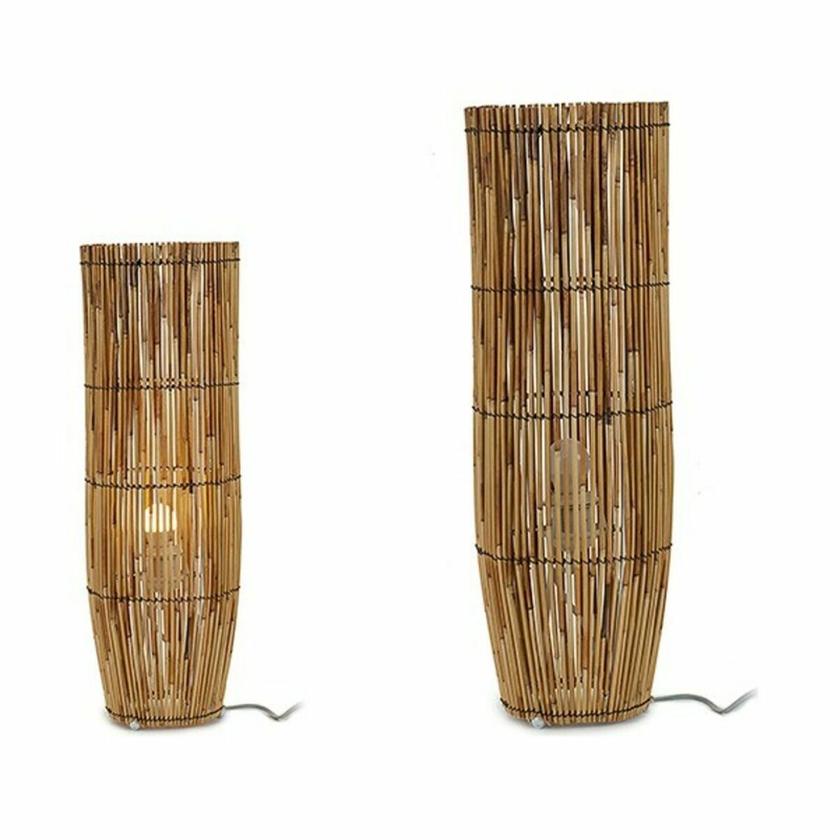 Golvlampa Gift Decor Naturell 21,5 x 62 x 21,5 cm (2 antal) - 2