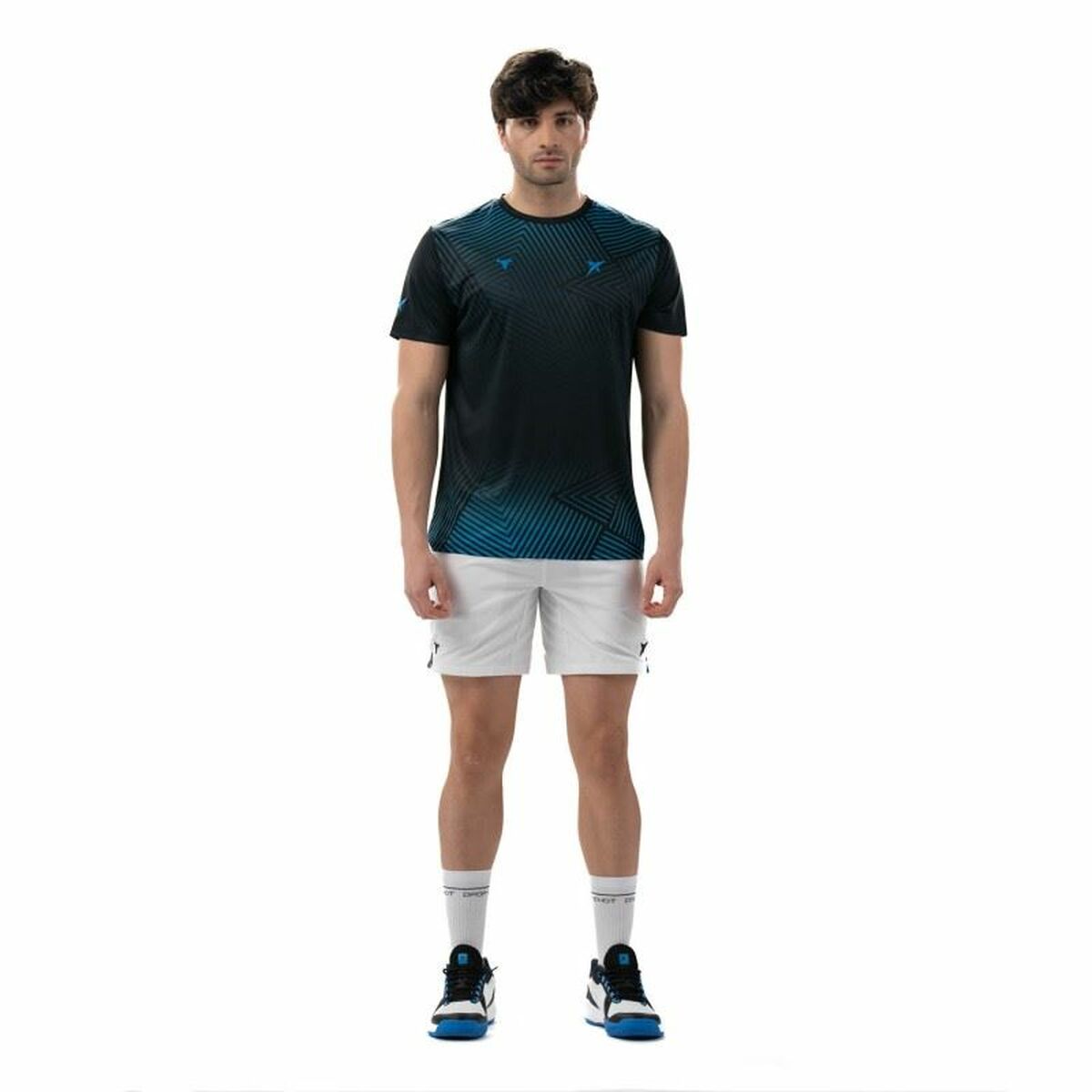 Sportshorts för män Drop Shot Abian Campa Vit - 3