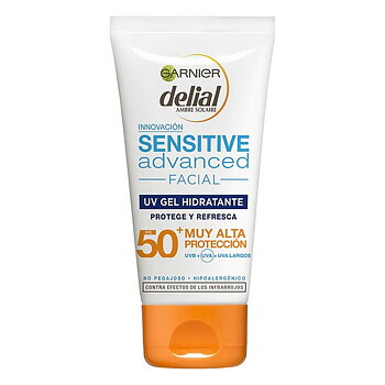 Sun Protection Gel Garnier Sensitive Advanced Spf 50+ 50 ml