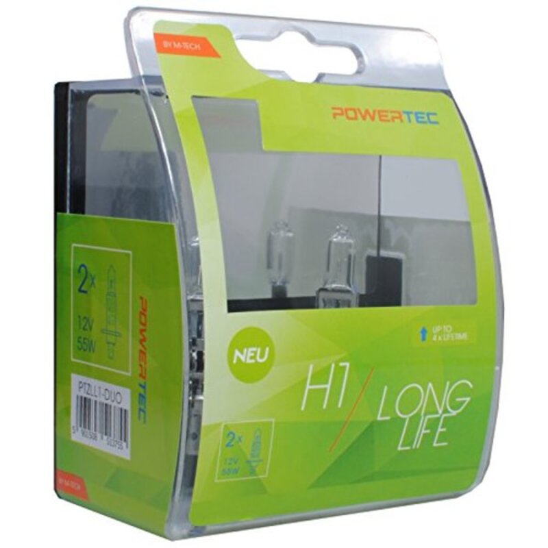 Halogenglödlampa M-Tech MTECPTZLL1-DUO 12 V H1 55 W - 2