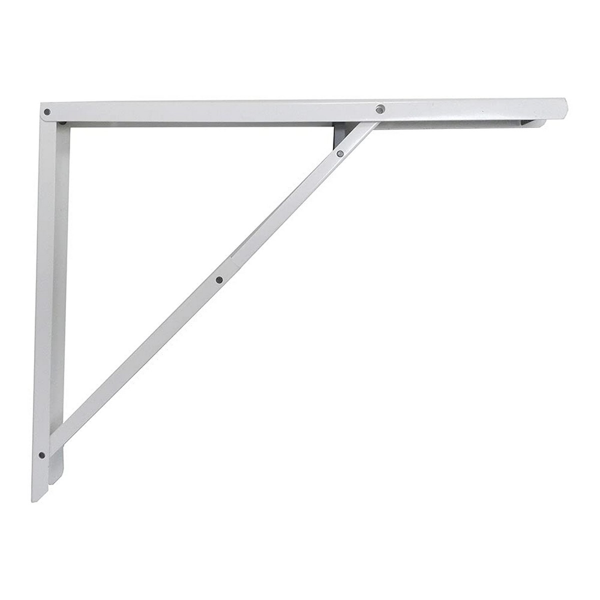 Ställ fyrkantigt Fepre Vit Stål 40 x 52 cm Hopfällbar Flip-top - 2