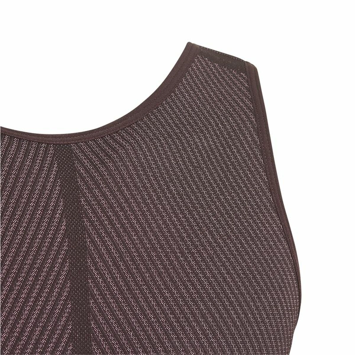Sport-BH Adidas  Aeroknit Seamless Rödbrun Mörkröd - 5