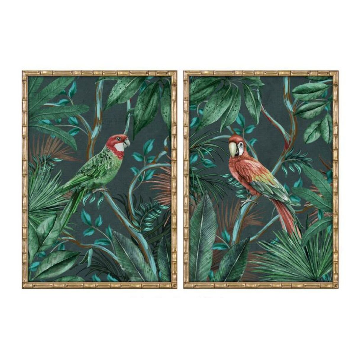 Tavla Home ESPRIT Glas Gran 50 x 2,8 x 70 cm