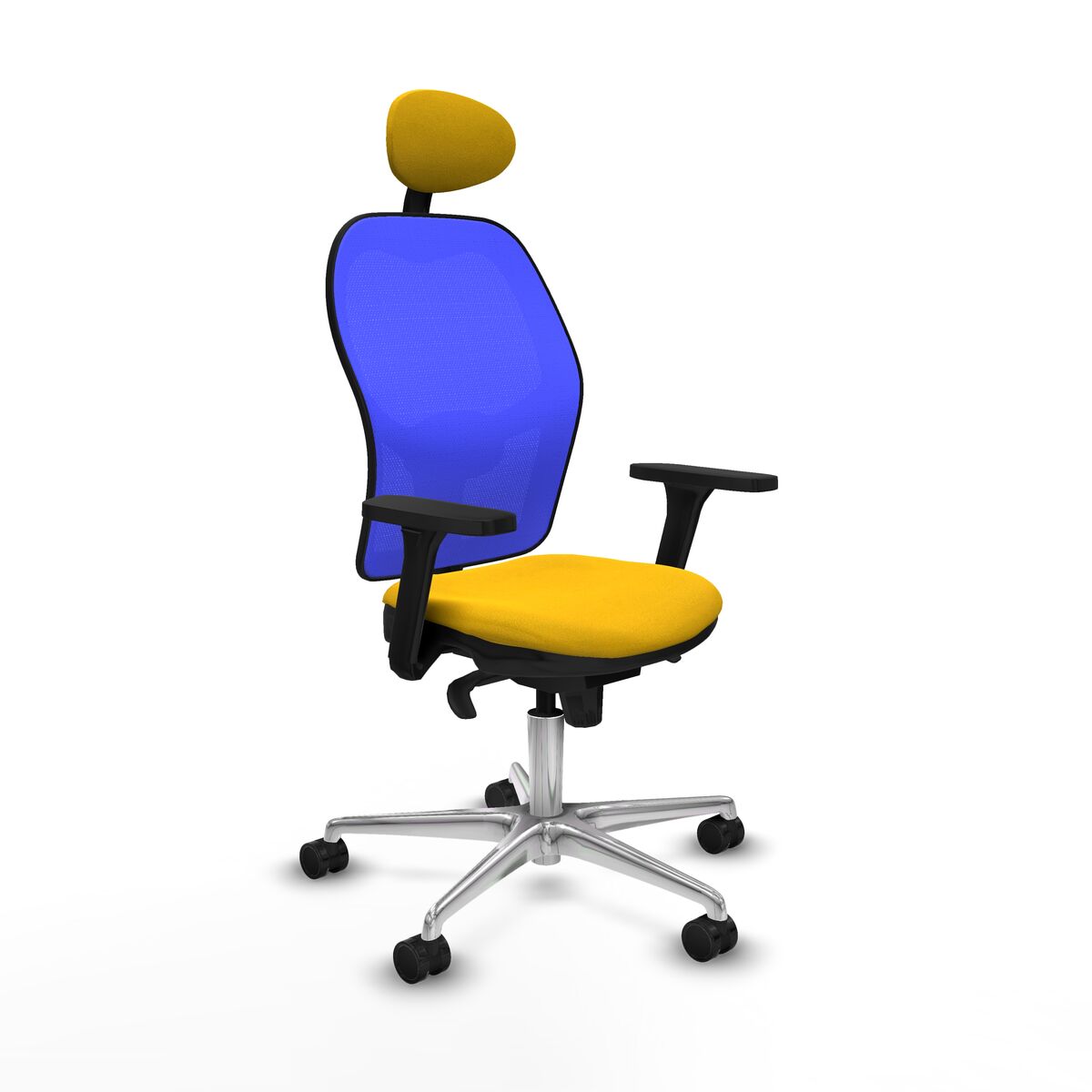 Kontorsstol Piqueras y Crespo 3D086N1 Gul