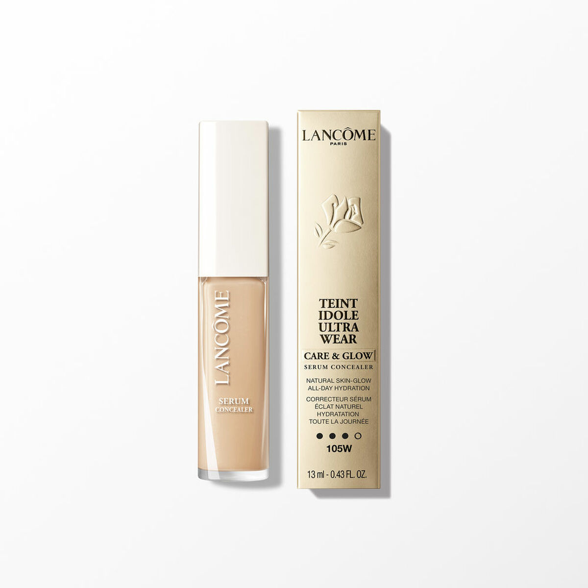 Flytande makeupbas Lancôme Teint Idole Ultra Wear W Nº 105W 13,5 ml