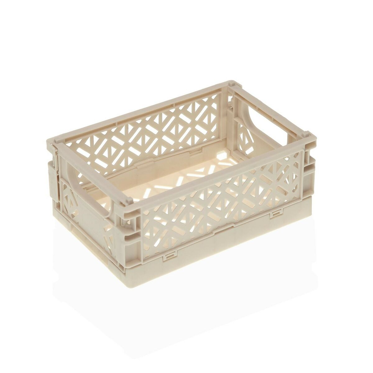 Hopfällbar låda Versa Vit polypropen 15 x 5,8 x 10 cm - 2