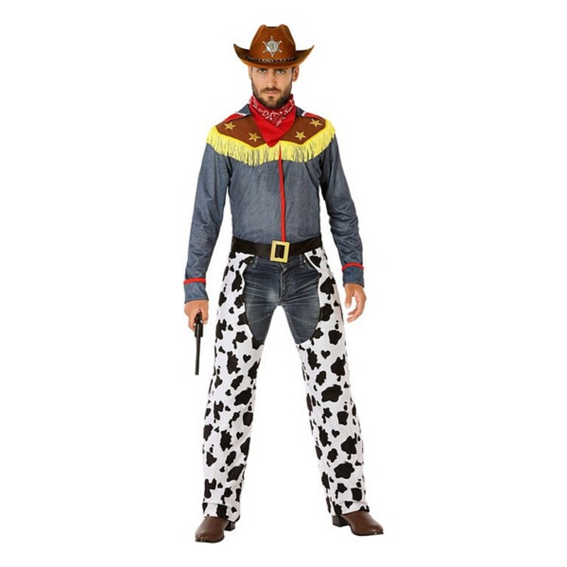 Maskeraddräkt vuxna 114487 Multicolour (3 Delar) - 7
