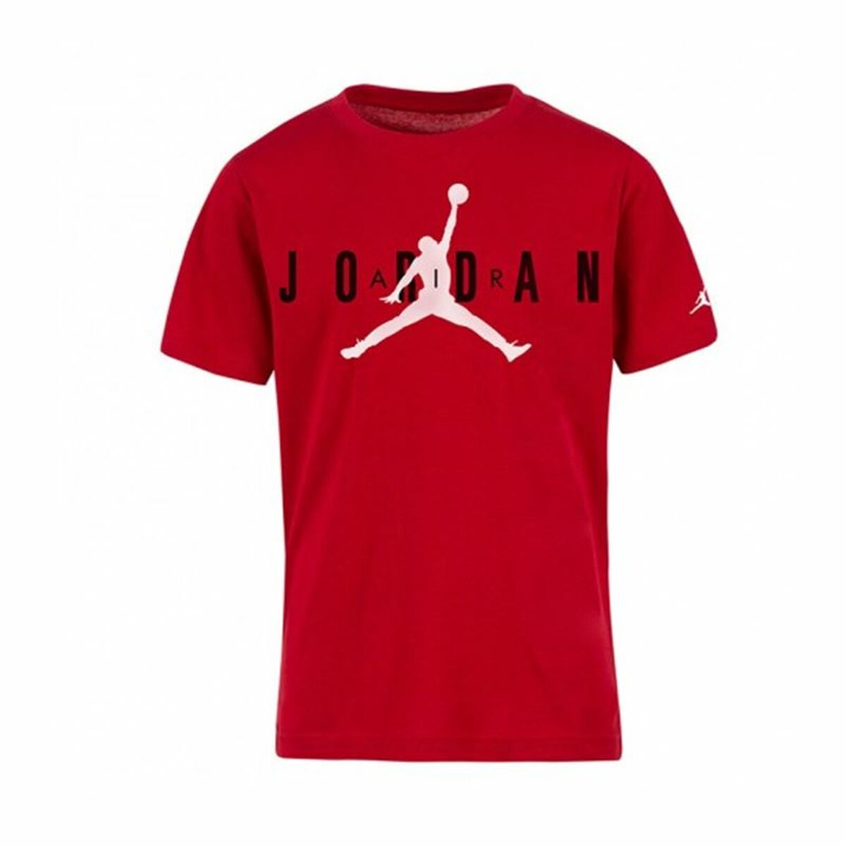 Barn T-shirt med kortärm Jordan Jumpman Sustainable Graphi Röd