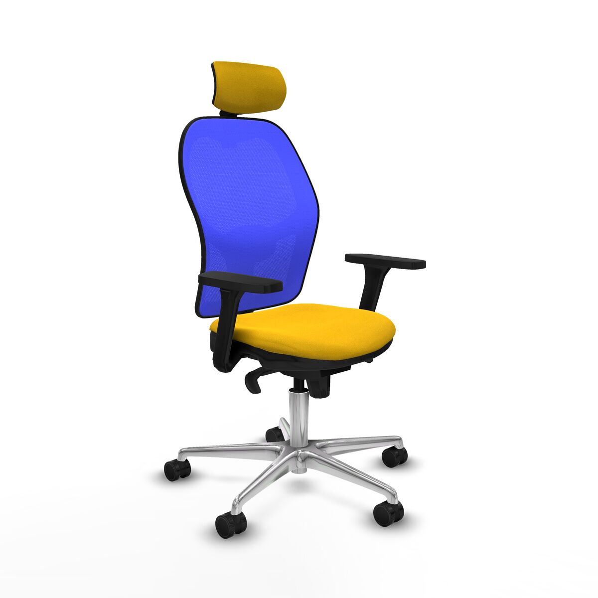 Kontorsstol Jorquera Piqueras y Crespo 3D086N2 Gul