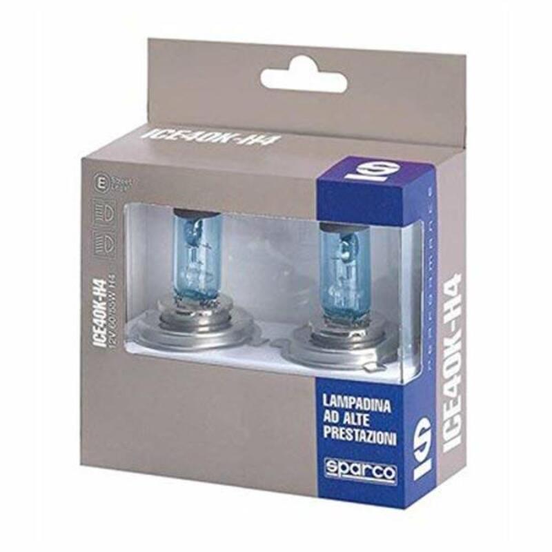 Glödlampa för bil Sparco ICE40K H1 12V 55W Azul Efecto Xenón - 2