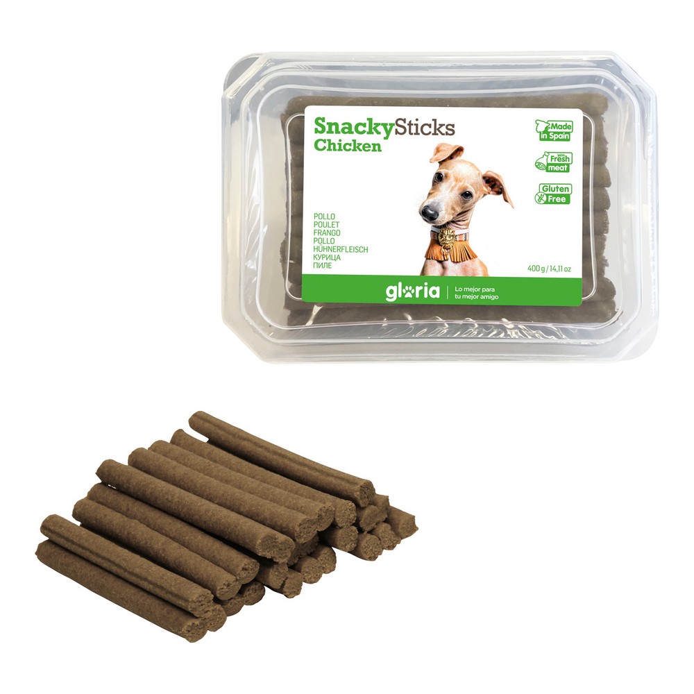Hundgodis Gloria Snackys Sticks Kyckling Små stänger