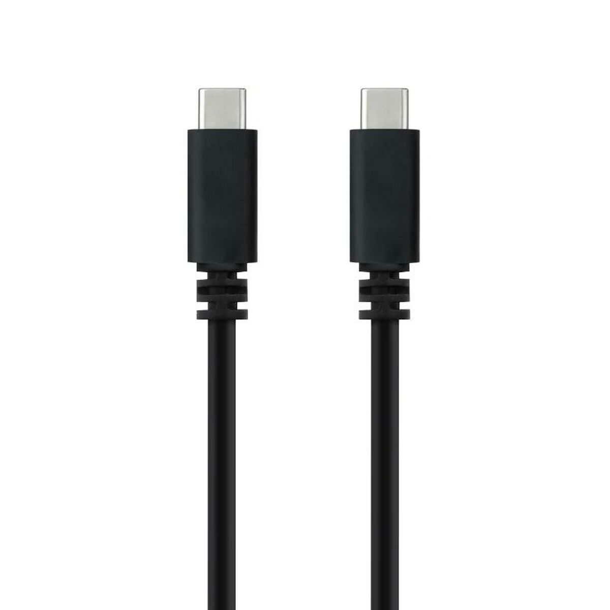 USB-C-kabel NANOCABLE USB 2.0, 2m Svart 2 m - 3