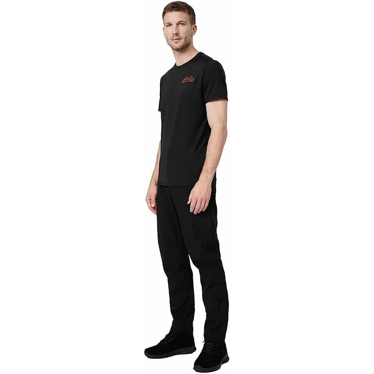 T-shirt med kortärm Herr 4F Fnk M209 Svart - 6