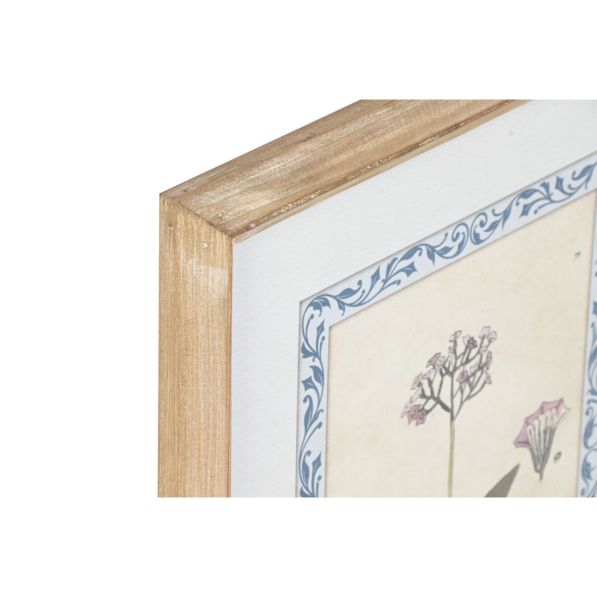Tavla Home ESPRIT Glas Trä MDF 40 x 2,5 x 50 cm - 2