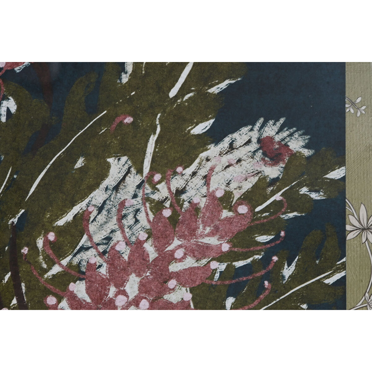 Tavla Home ESPRIT Glas Gran Trä MDF 50 x 2,5 x 70 cm - 3