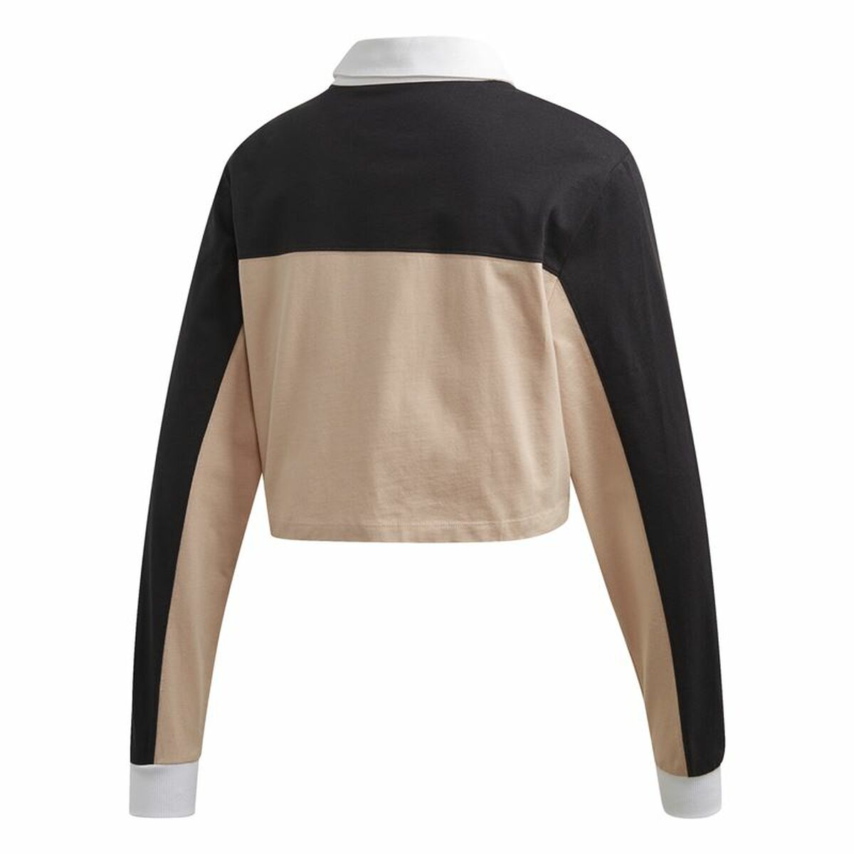Polotröja kortärmad Dam Adidas Originals Cropped Kvinna Svart - 3