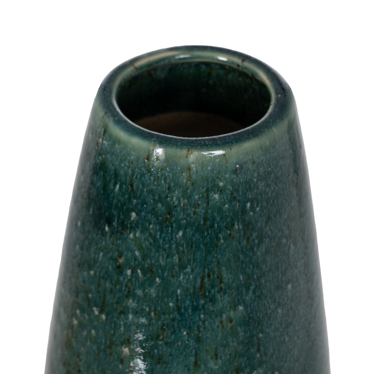 Vas Vit Grön Keramik 19,3 x 19,3 x 31,2 cm - 3