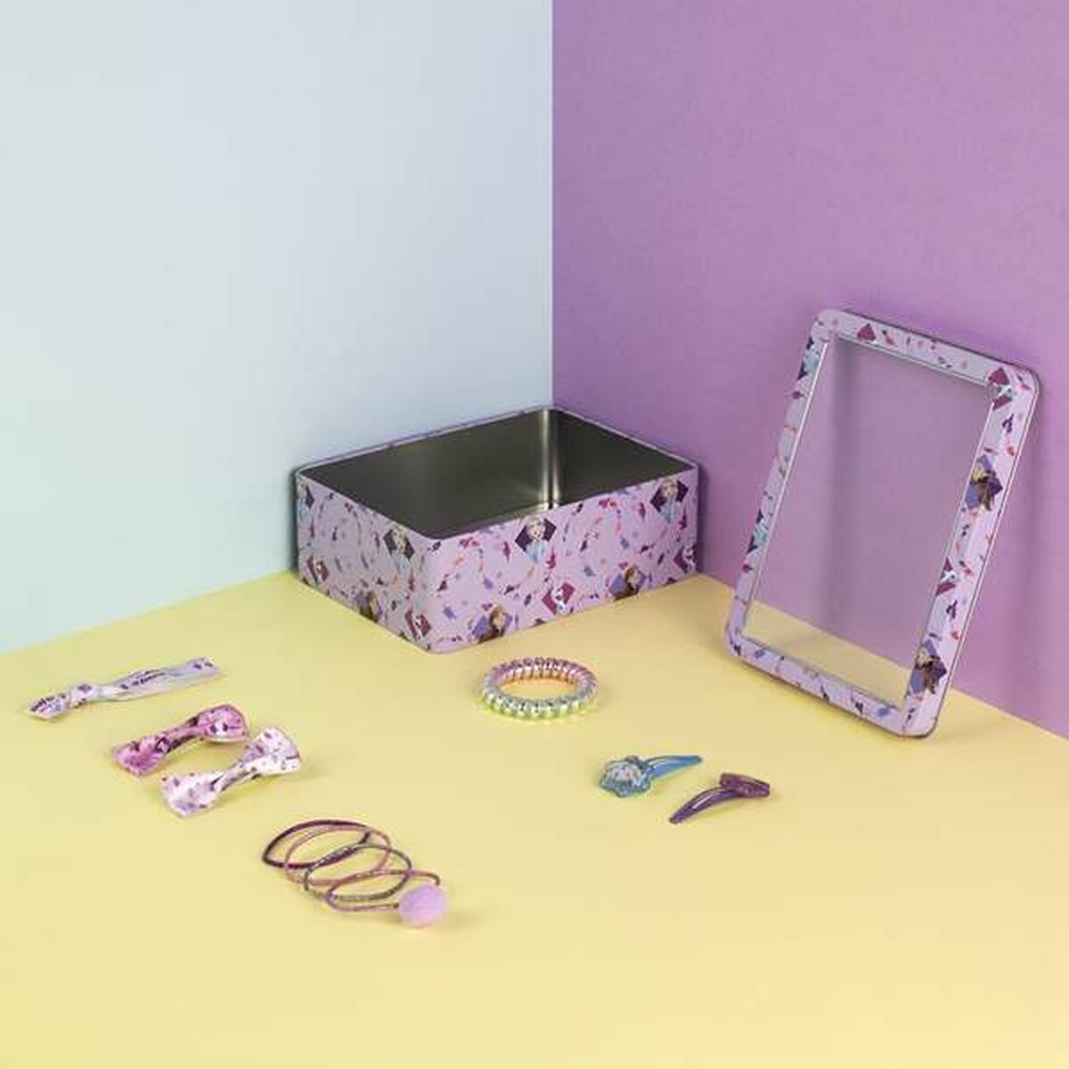 Hair accessories Frozen Lila (8 Delar) - 2