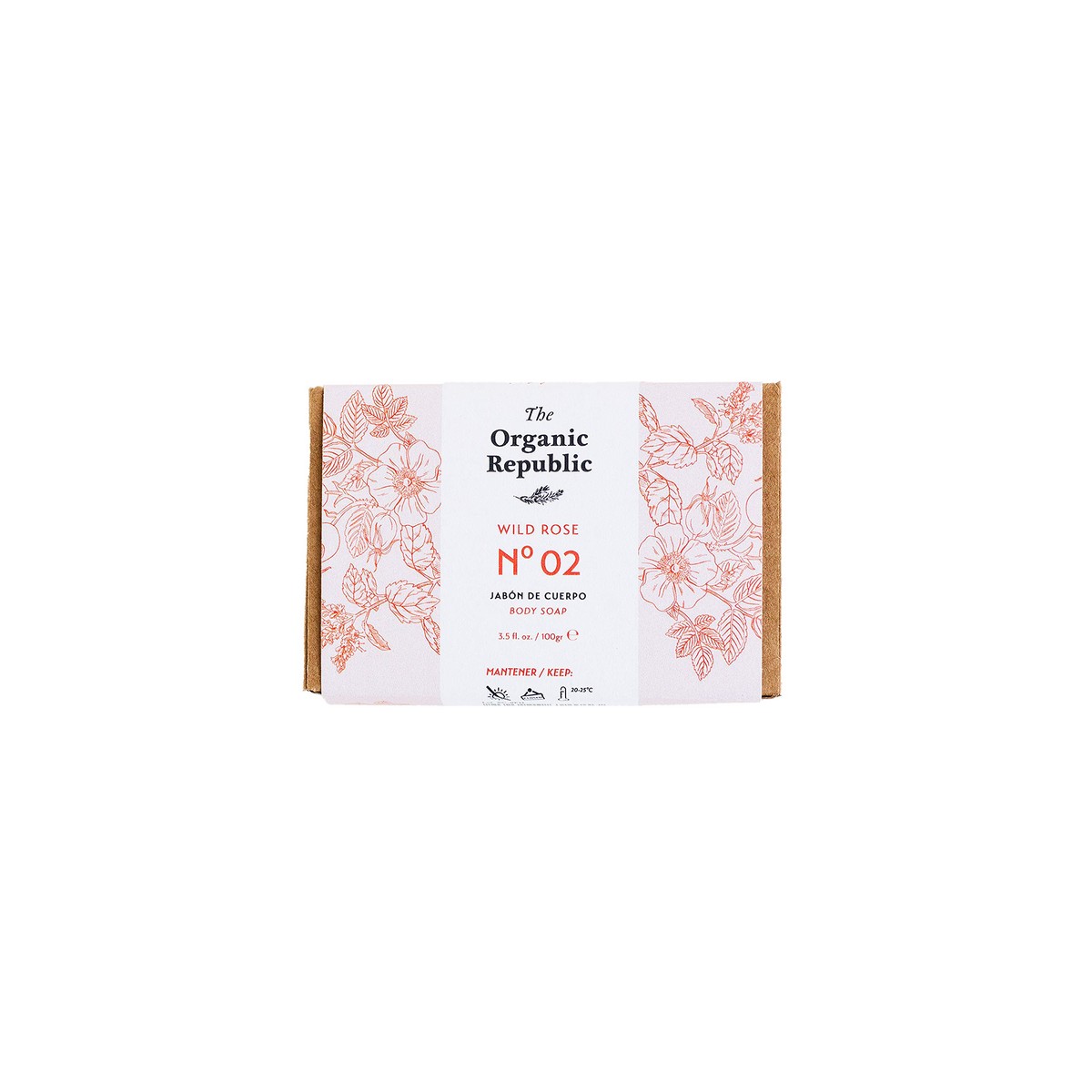 Tvål The Organic Republic Jabón 100 g Nypon