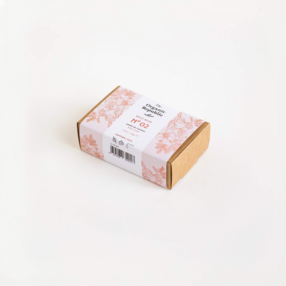 Tvål The Organic Republic Jabón 100 g Nypon - 7