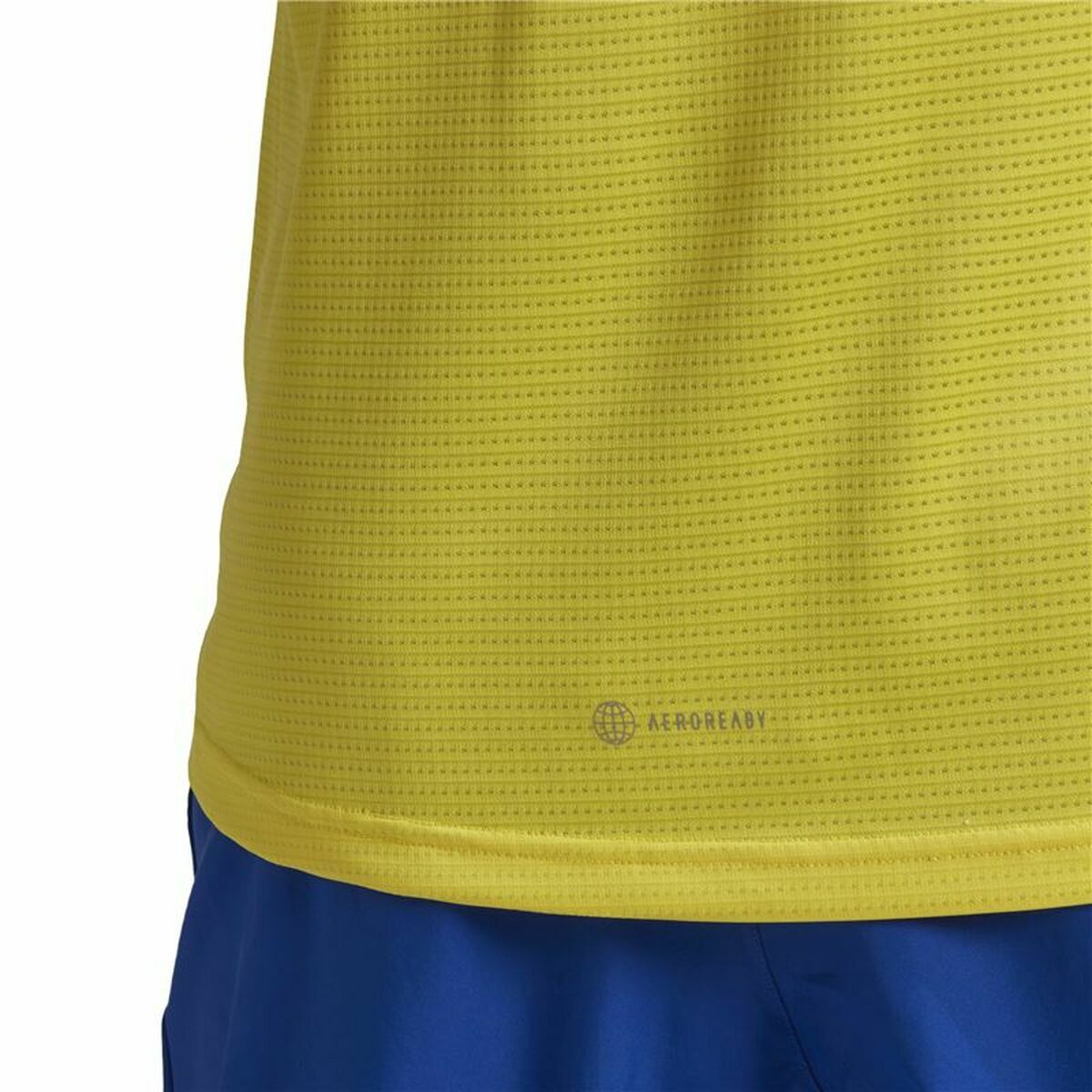 T-shirt med kortärm Herr Adidas  Graphic Tee Shocking Gul - 6
