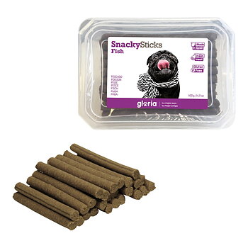 Hundgodis Gloria Snackys Sticks Fisk Små stänger