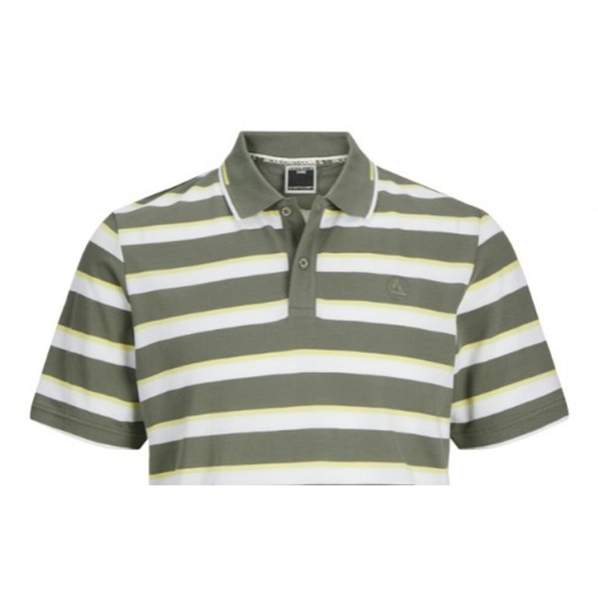 Polotröja kortärmad Herr Jack & Jones JCOHASS AOP 12254958 Grön - 2