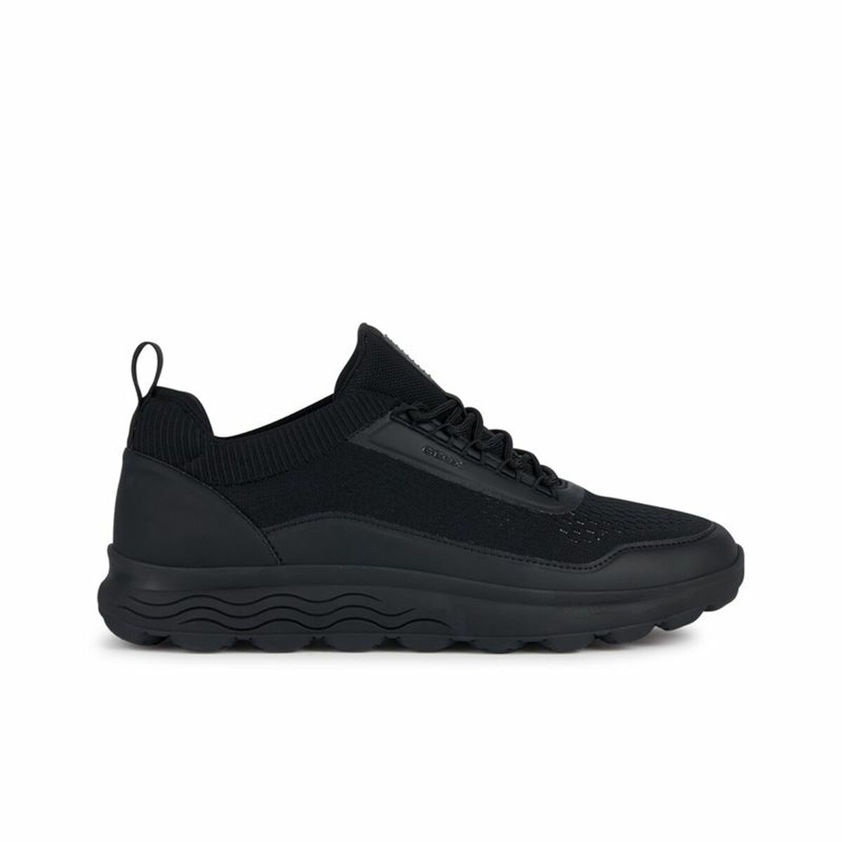 Sportskor Casual Herr Geox Spherica Svart