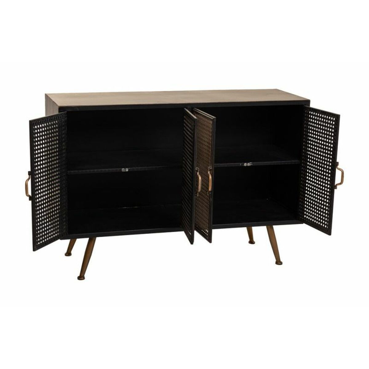 Skänk Alexandra House Living Brun 39 x 75 x 110 cm - 4
