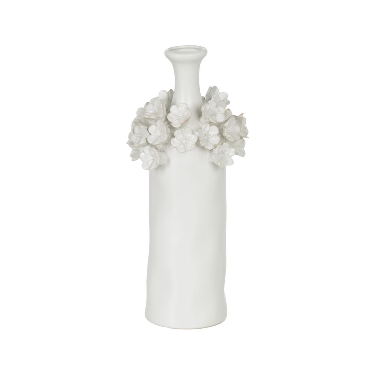 Vas Vit Keramik 14 x 14 x 36 cm