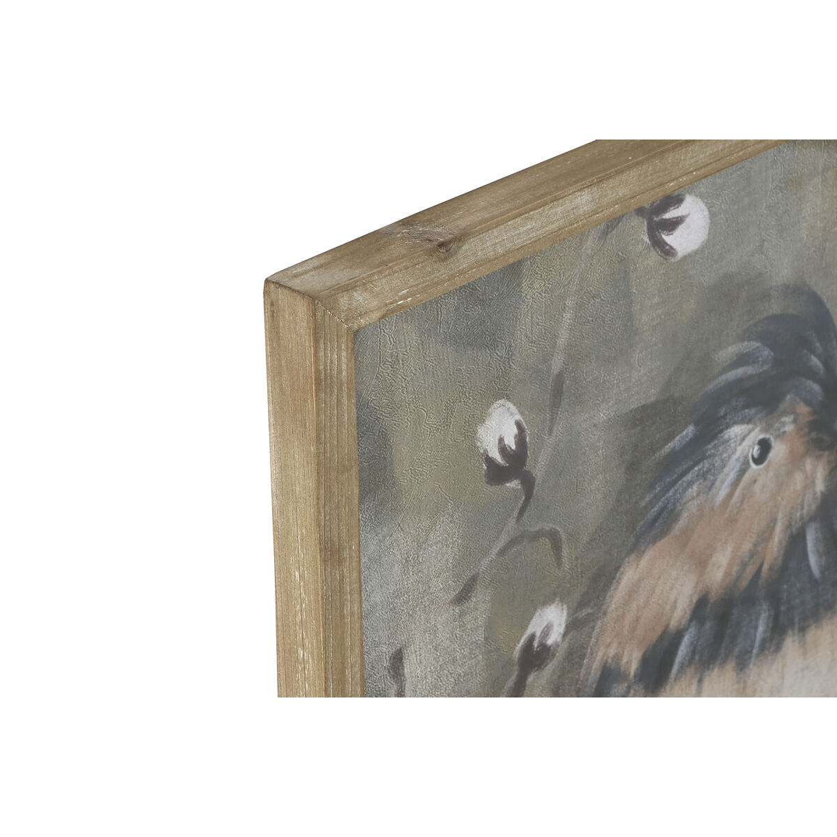 Tavla Home ESPRIT Glas Trä MDF 50 x 2 x 50 cm - 2