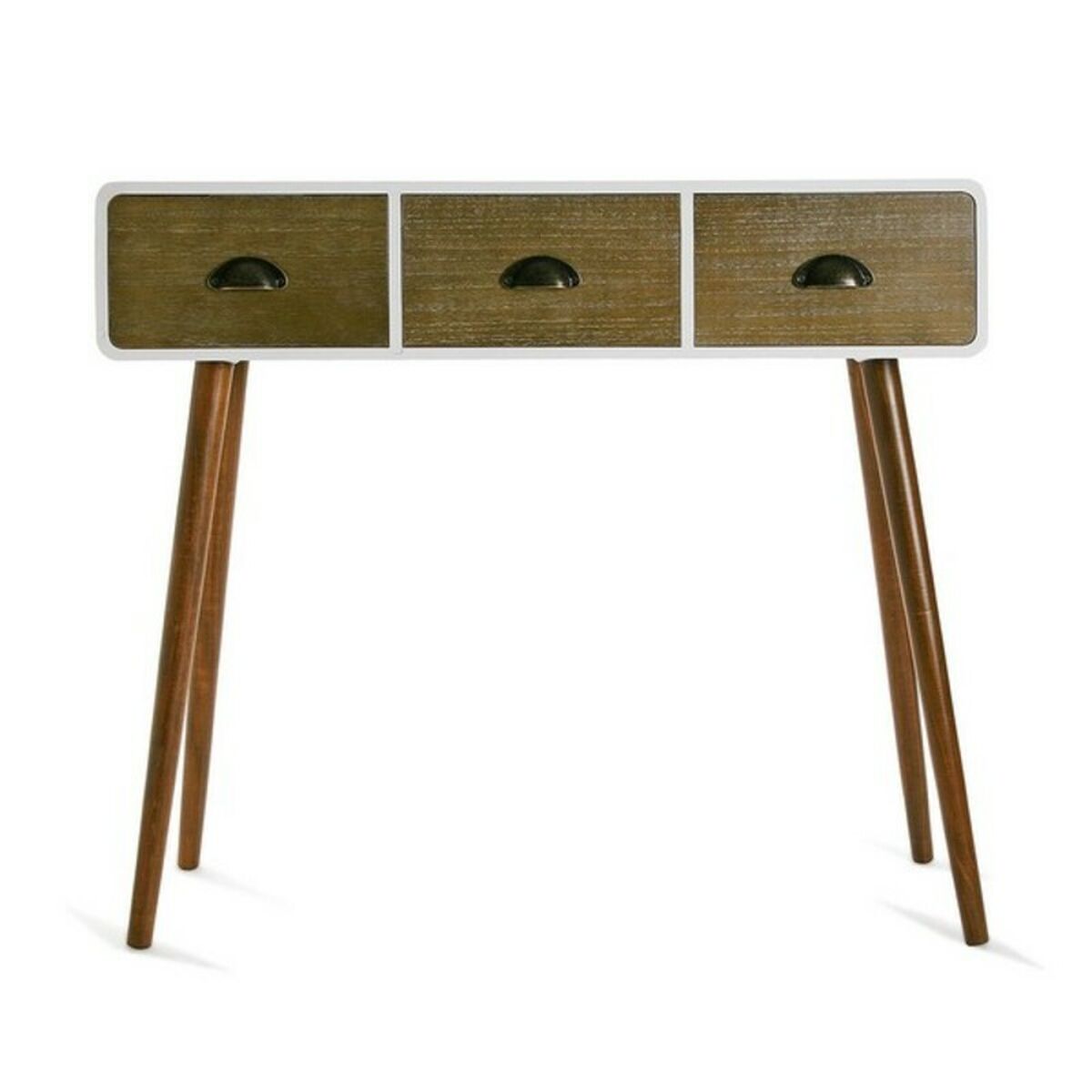 Hallmöbel med 3 lådor Versa 30 x 80,5 x 90 cm 0,3 x 0,805 x 0,9 cm Vit - 6