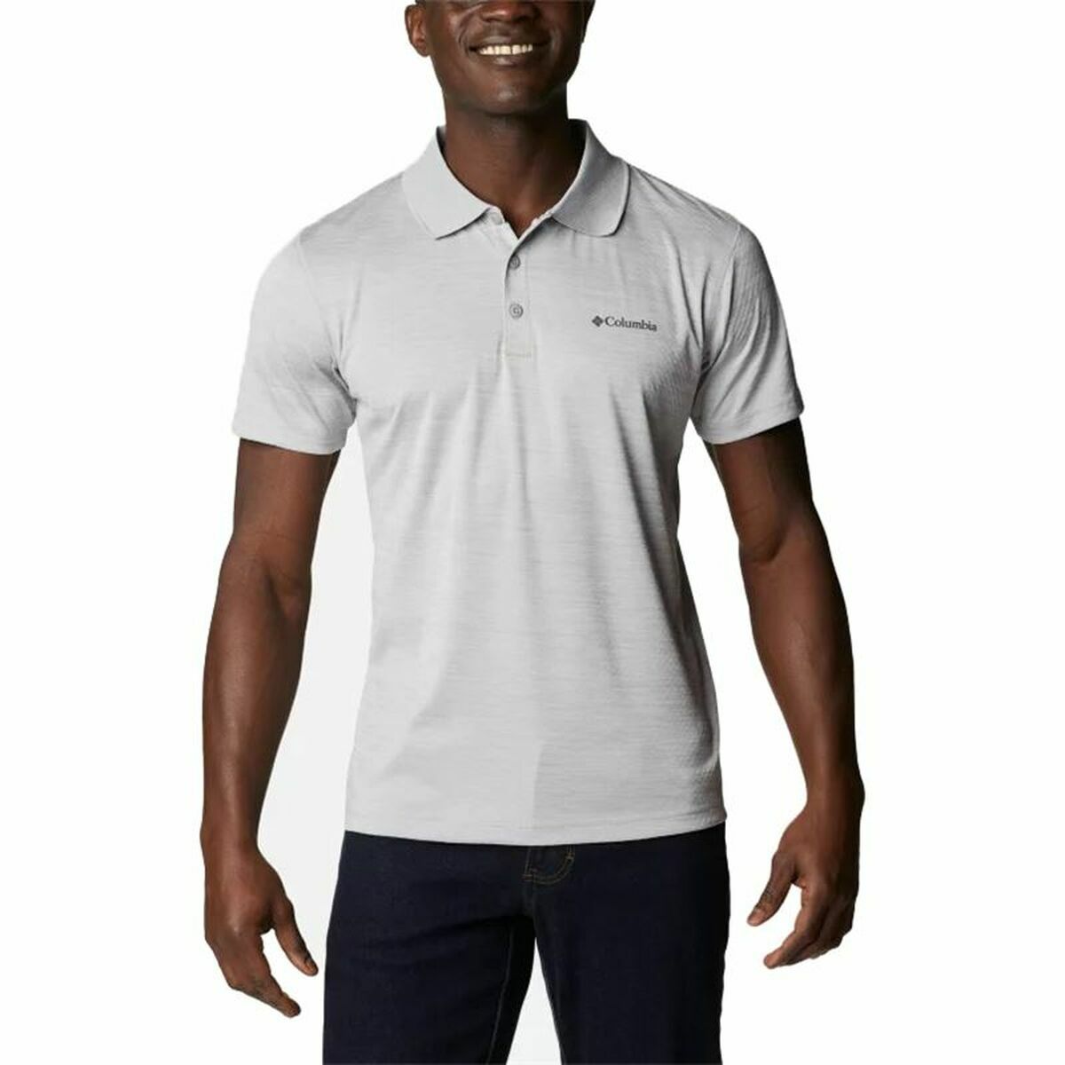 Polotröja kortärmad Herr Columbia Zero Rules™ Grå - 8