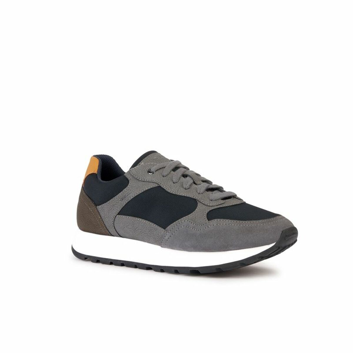 Sportskor Casual Herr Geox Vicenda Grå - 4