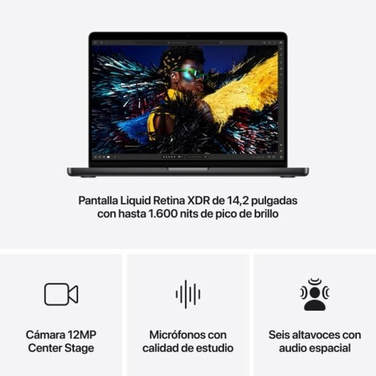Bärbar dator Apple MX2K3Y/A 14" 1 TB SSD - 6