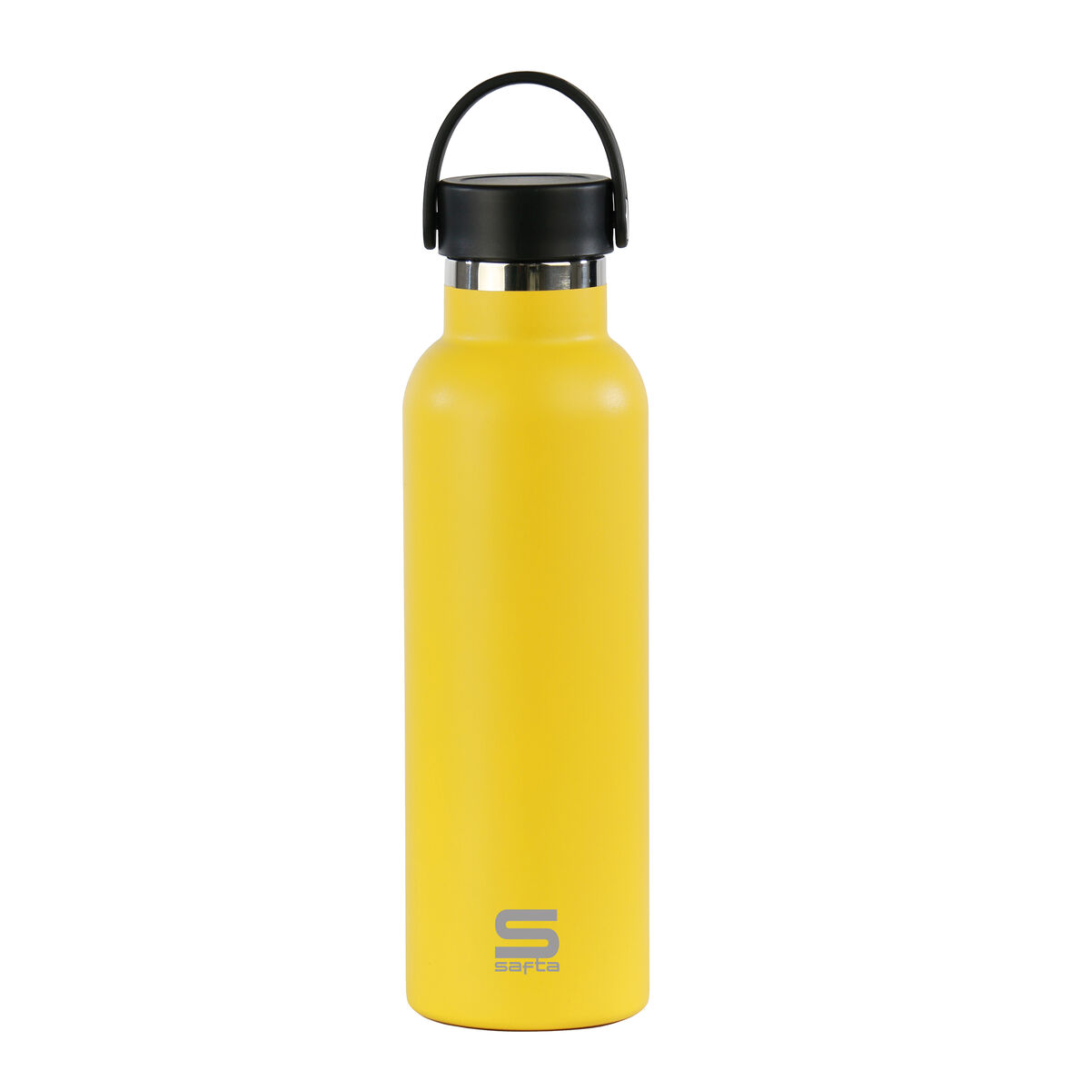 Termoflaskan Safta Amarillo Gul Silikon Rostfritt stål