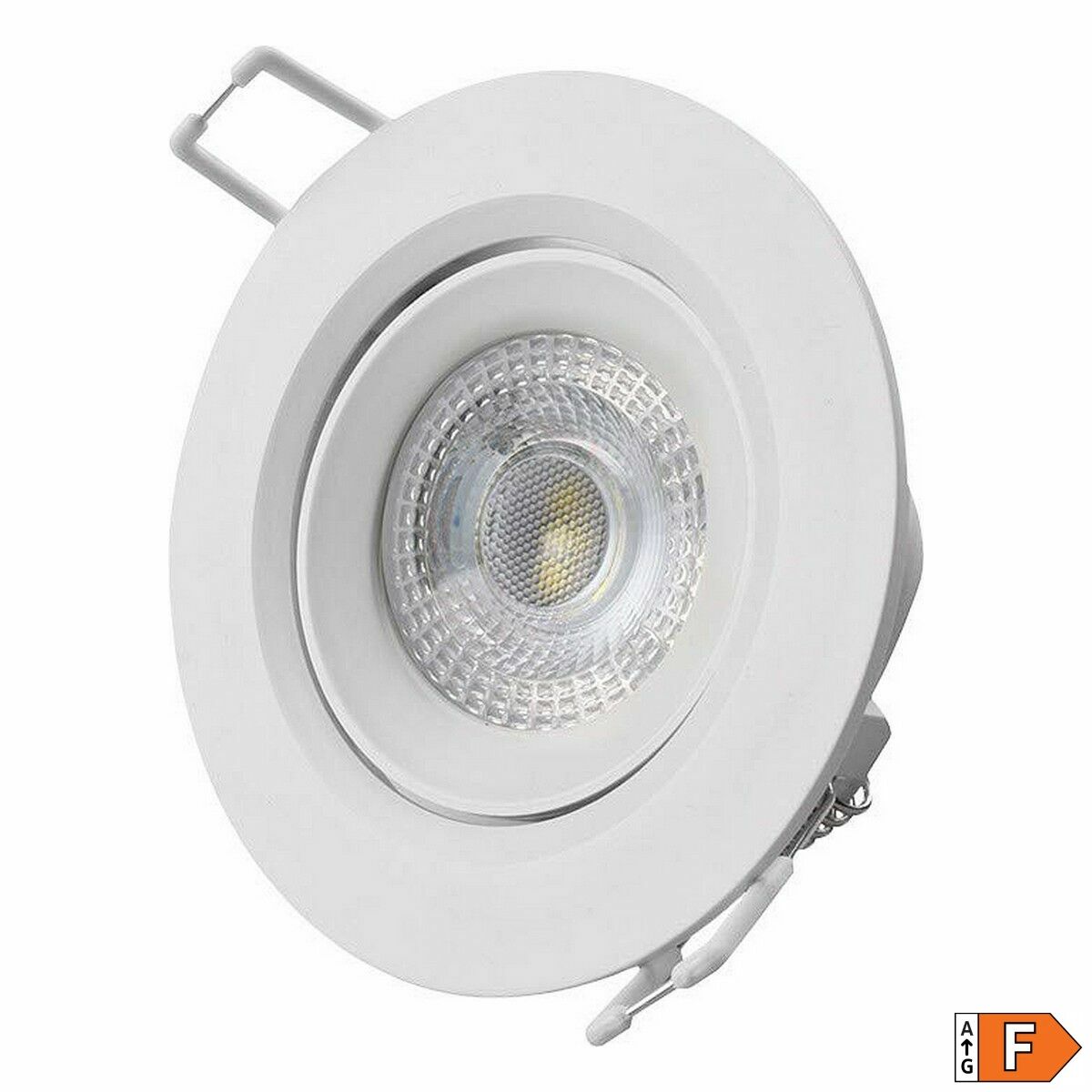 Inbyggt spotlight EDM 31651 Downlight F 5 W 380 lm (6400 K) - 2